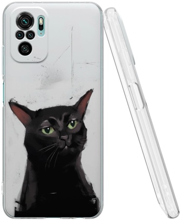 Чехол Mcover для Xiaomi Redmi Note 10, Redmi Note 10S, M5s рисунок