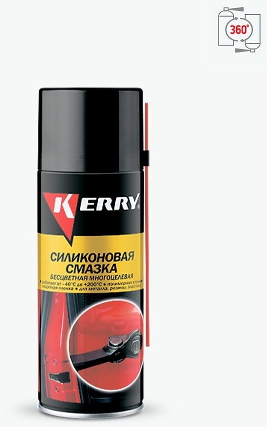 KERRY KR-941-1 Смазка универсальная силиконовая 210 мл