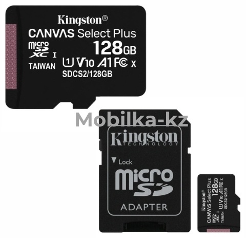 Карта памяти Kingston 740617298703 128 Гб