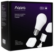 Aqara датчик движения, температуры и влажности, лампочка, кнопка
