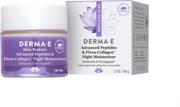 Derma E крем Advanced Peptides Flora Collagen Night Moisturizer для лица 56 мл