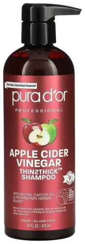 Pura Dor Apple Cider Vinegar Thin2Thick шампунь 473 мл