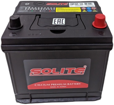 SOLITE CMF26R-550 26R-550 60 Ач обратная