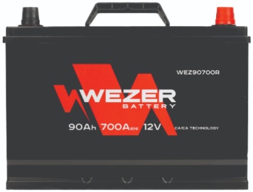 WEZER WEZ90700R 90 Ач обратная