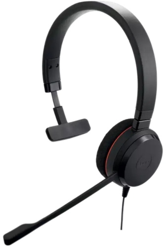 Наушники Jabra Evolve 20 MS Mono черный