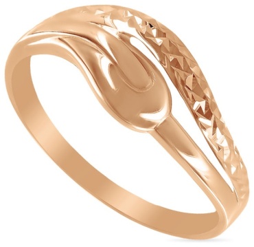 Алтын Кбк-2450 размер 16 вес 1.72 г золото, без вставок