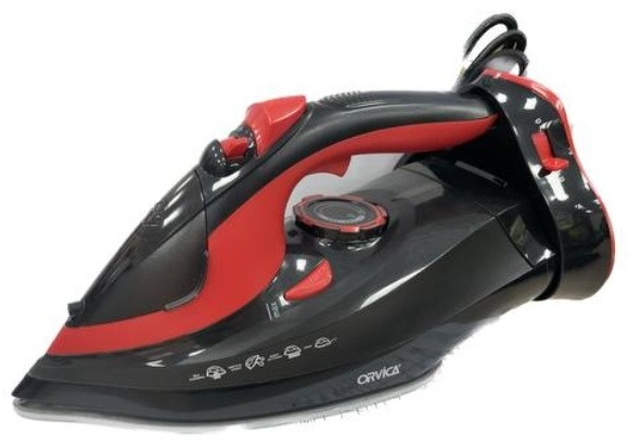 Утюг Orvica ORM 3505 красный, черный