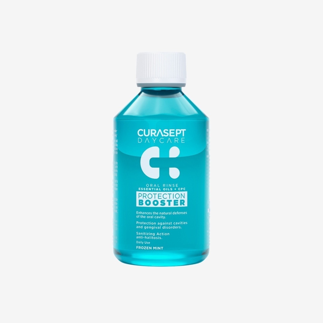 Curasept Daycare Booste, Frozen Mint ополаскиватель мятный 500 мл