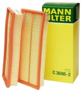 MANN-FILTER воздушный фильтр C3698/3-2