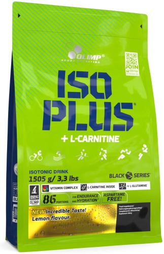 Olimp Nutrition изотоник ISO Plus + L-Carnitine Olimp Nutrition Lemon