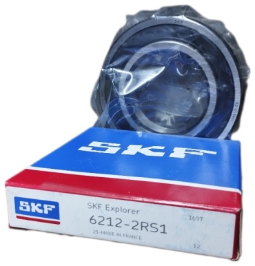 SKF подшипник качения шариковый радиальный цилиндрический однорядный (6212-2RS1)