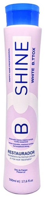 Happy Hair ботокс горячий B Shine White 500 мл
