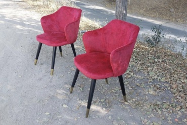 Стул NED Инесса W6906, 85x50x50 см, красный