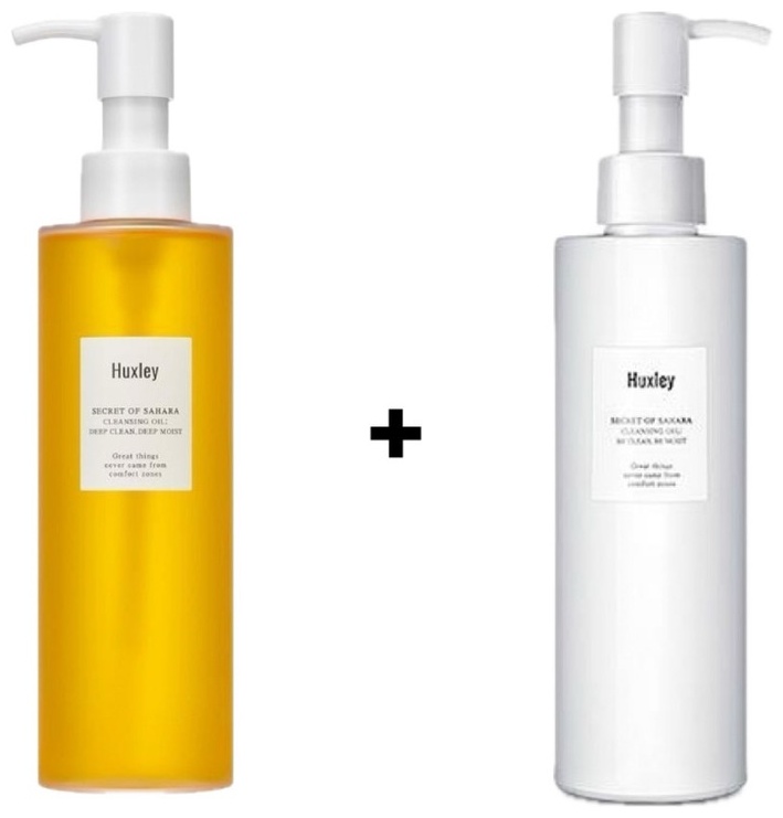 Huxley Сleansing Oil+ Сleansing Gel набор по уходу за лицом унисекс