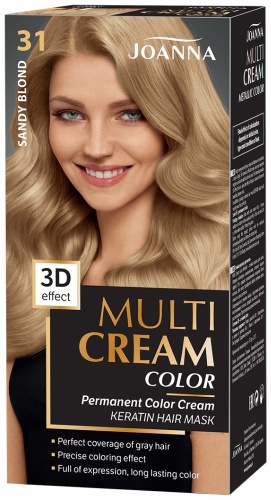 Joanna Multi Cream Color 31 песочный блонд крем-краска 100 мл