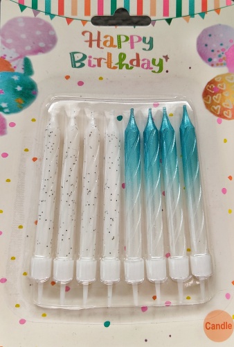 Свеча Candle цилиндр, 8 шт 10 см