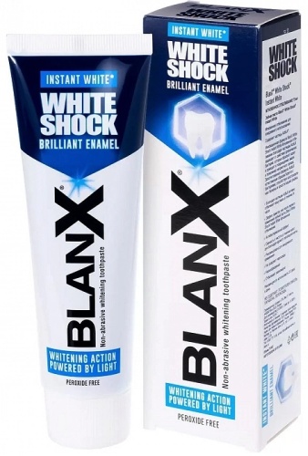 Blanx зубная паста White Shock Brilliant Enamel 75 мл