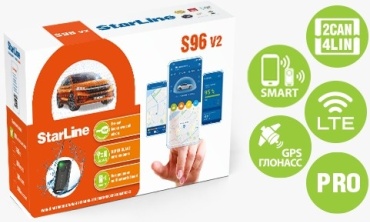 Автосигнализация StarLine S96 v2 LTE GPS PRO