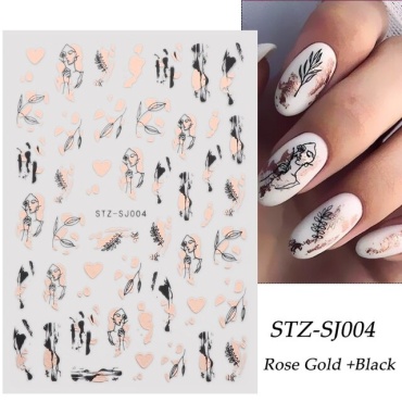 Misscheering наклейки Наклейки STZ-SJ004 rose gold 1 шт
