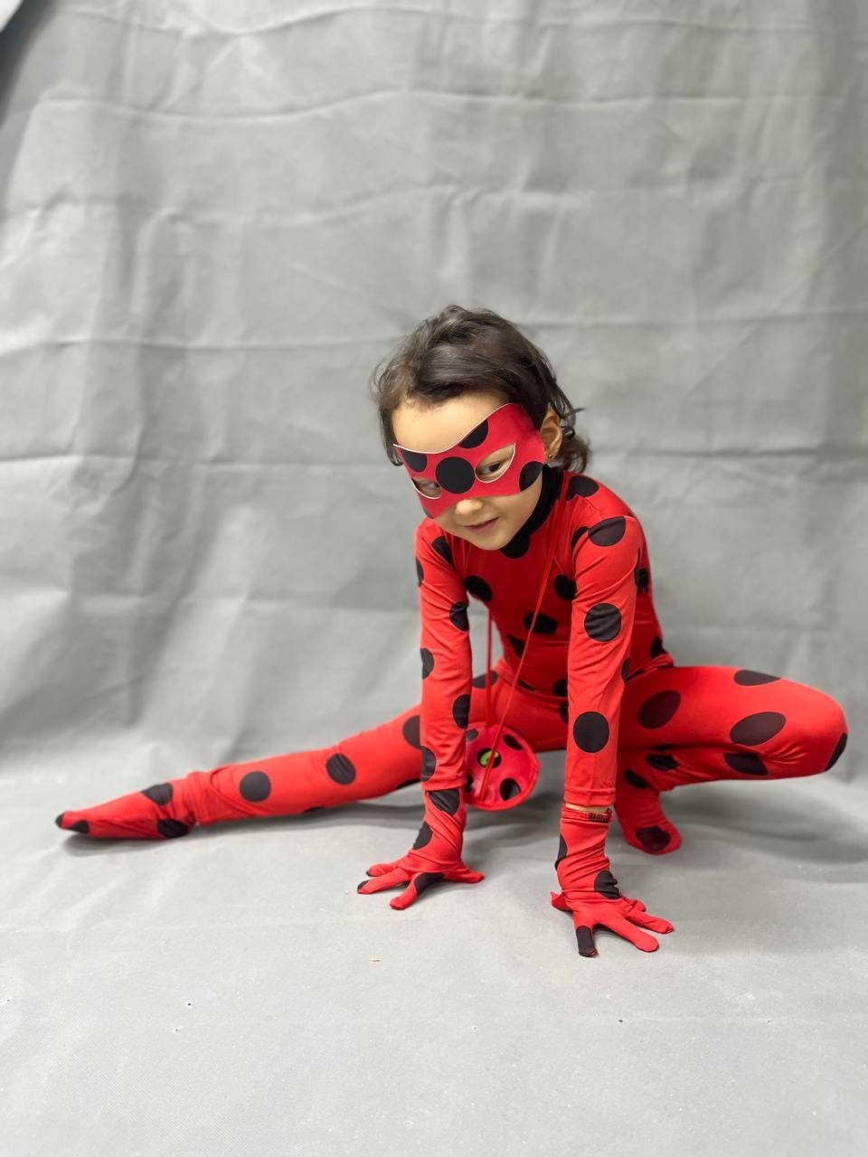 Карнавальный костюм Костюм Лэдибаг Ladybug для девочек красный
