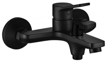 Смеситель для ванны ESKO Dubai Black DI 54 B, однозахватный