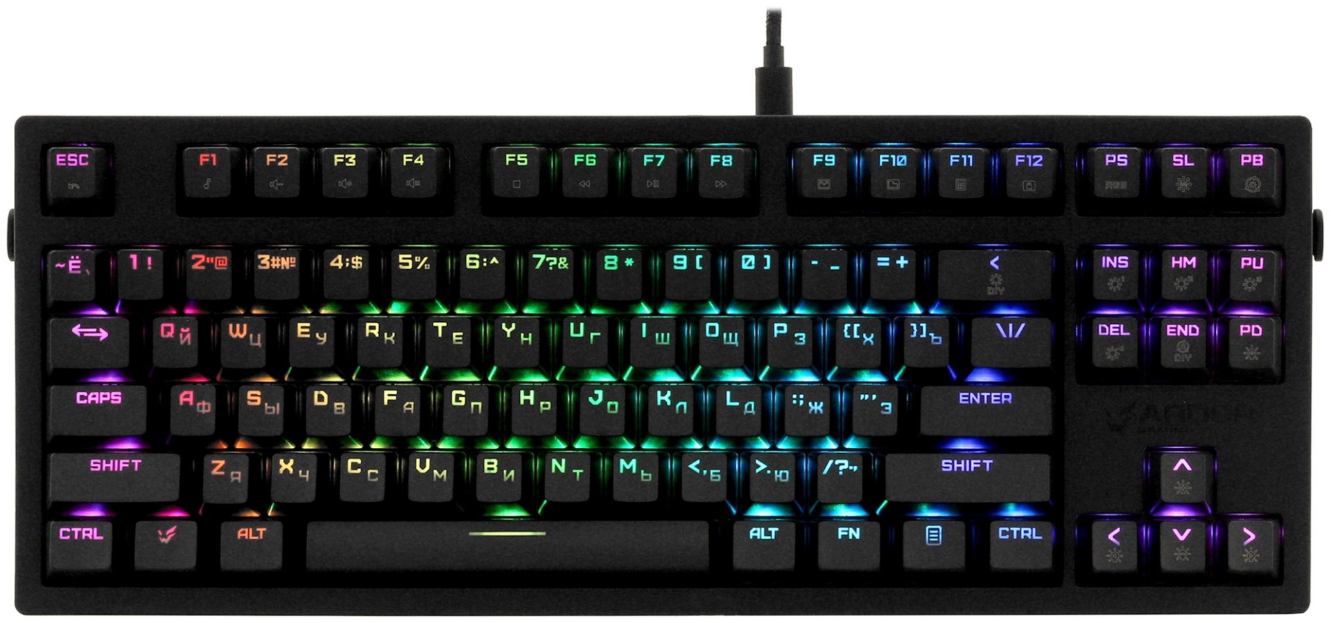 Купить Клавиатура ARDOR GAMING Immortality TKL черный в Алматы ...