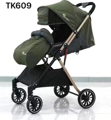 Коляска прогулочная TK609 544100, зеленый