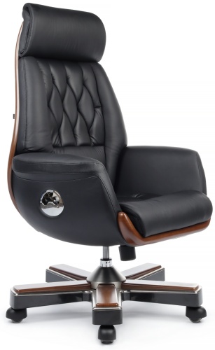 Офисное кресло RV DESIGN Byron YS1505A Black, черный