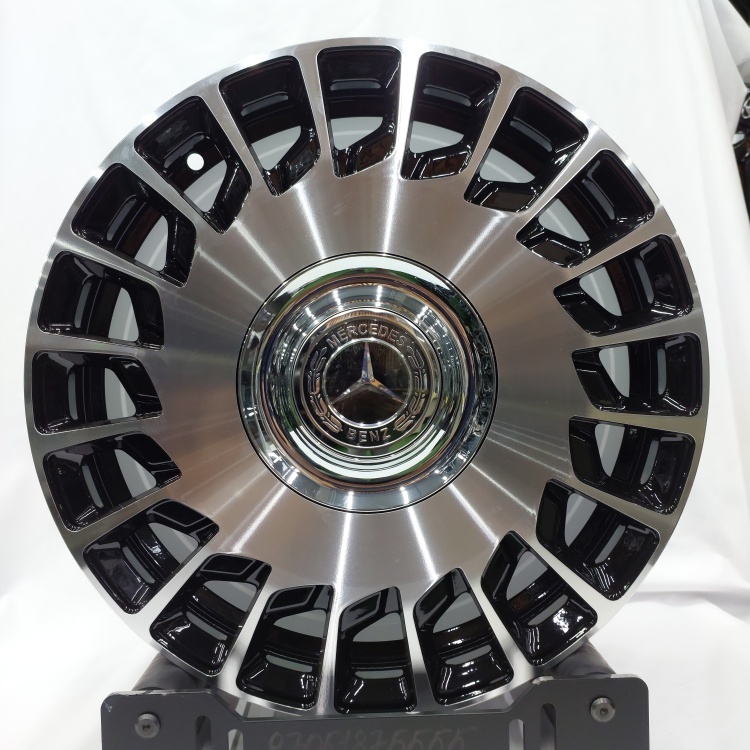 Mercedes-Benz 019 7.5x17/5x112 D66.6 ET35 4 диска черный, серебристый