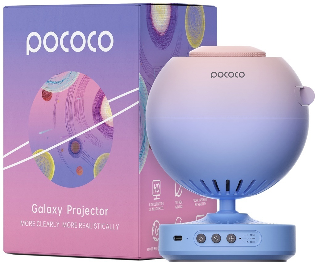 Pococo ночник детский настольный 231193, теплый белый, холодный белый, белый, разноцветный