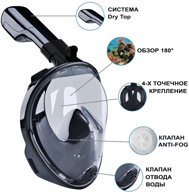 Маска Free Breath M2068G