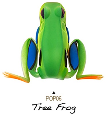 Мягкая приманка Lunkerhunt Popping Frog POP06 1 шт