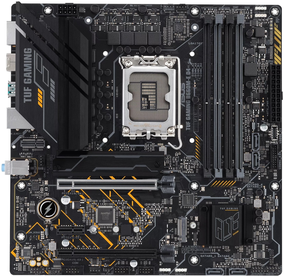 Материнская плата ASUS Tuf Gaming B660M-E D4
