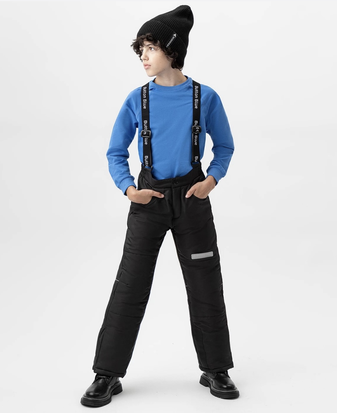 Комплект с брюками Button Blue черный