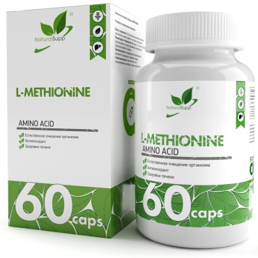 NaturalSupp L-Methionine 500 мг 60 капсул
