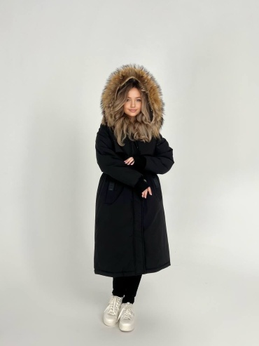 Парка Ayka Exclusive черный