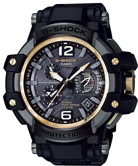 Кварцевые CASIO G-Shock GPW-1000FC-1A9ER пластик, сталь