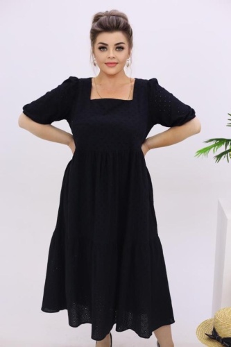 Повседневное платье Jazu Brand черный