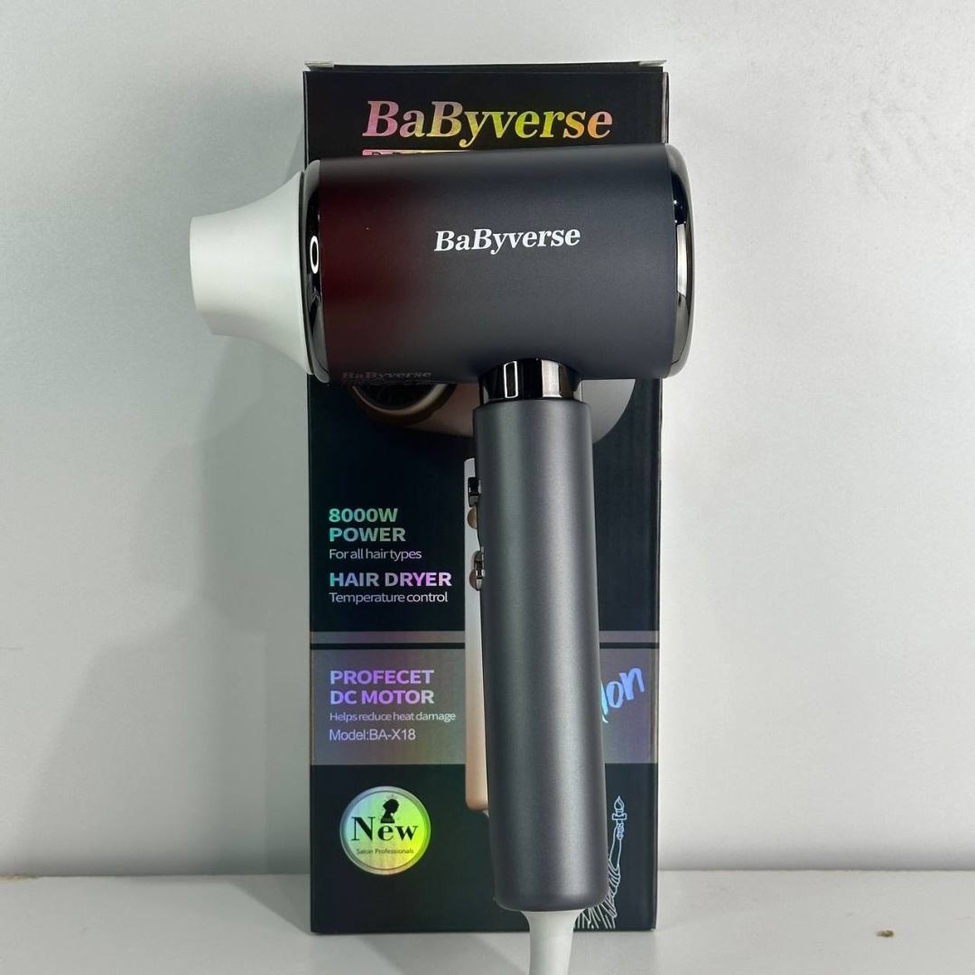 BaByverse BA-X18 фен черный