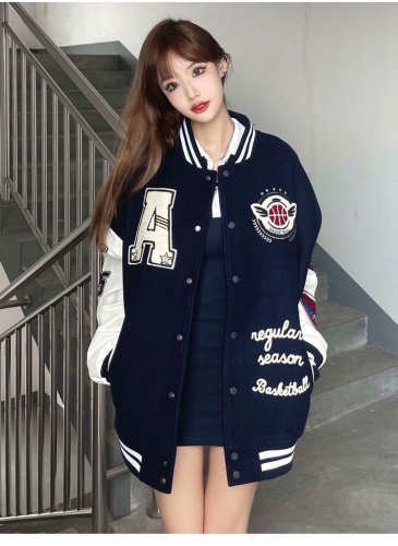 Бомбер Fashion Dress темно-синий