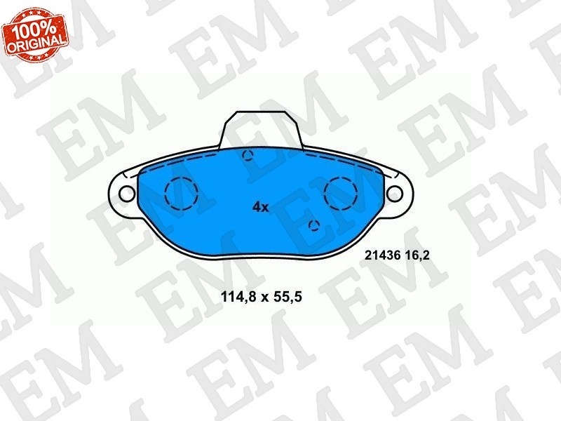 Колодки PATRON PBP925