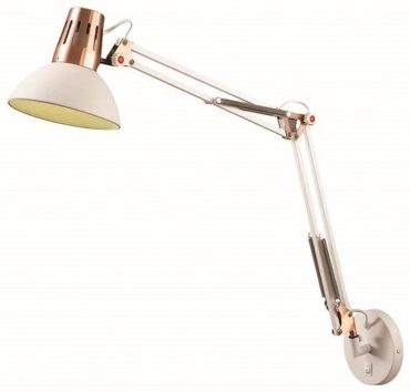 Бра настенный Odeon Light E27, белый
