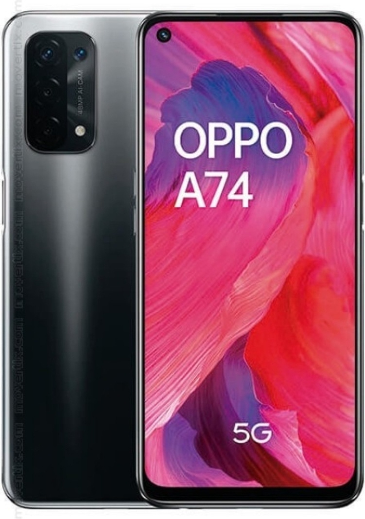 Купить Смартфон OPPO A74 5G 6 ГБ/128 ГБ черный в Алматы – Магазин на ...