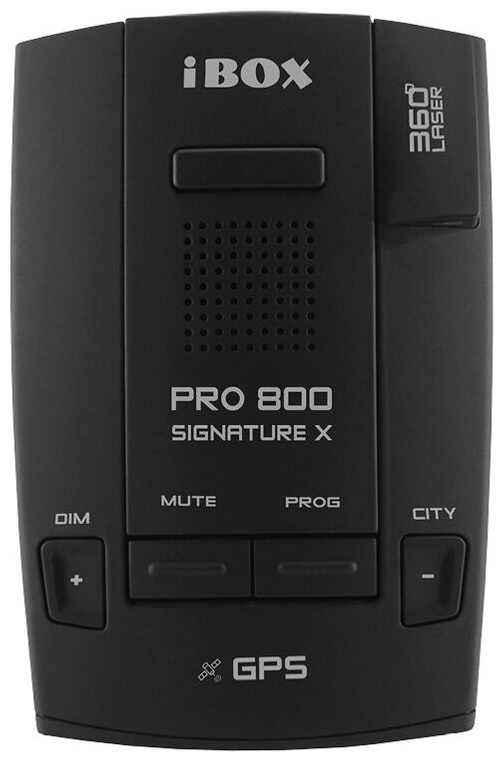 Купить Радар-детектор iBOX Pro 800 Signature X черный в Алматы ...