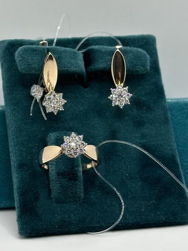 Ali Gold 26047 вес 5.51 г золото, фианит