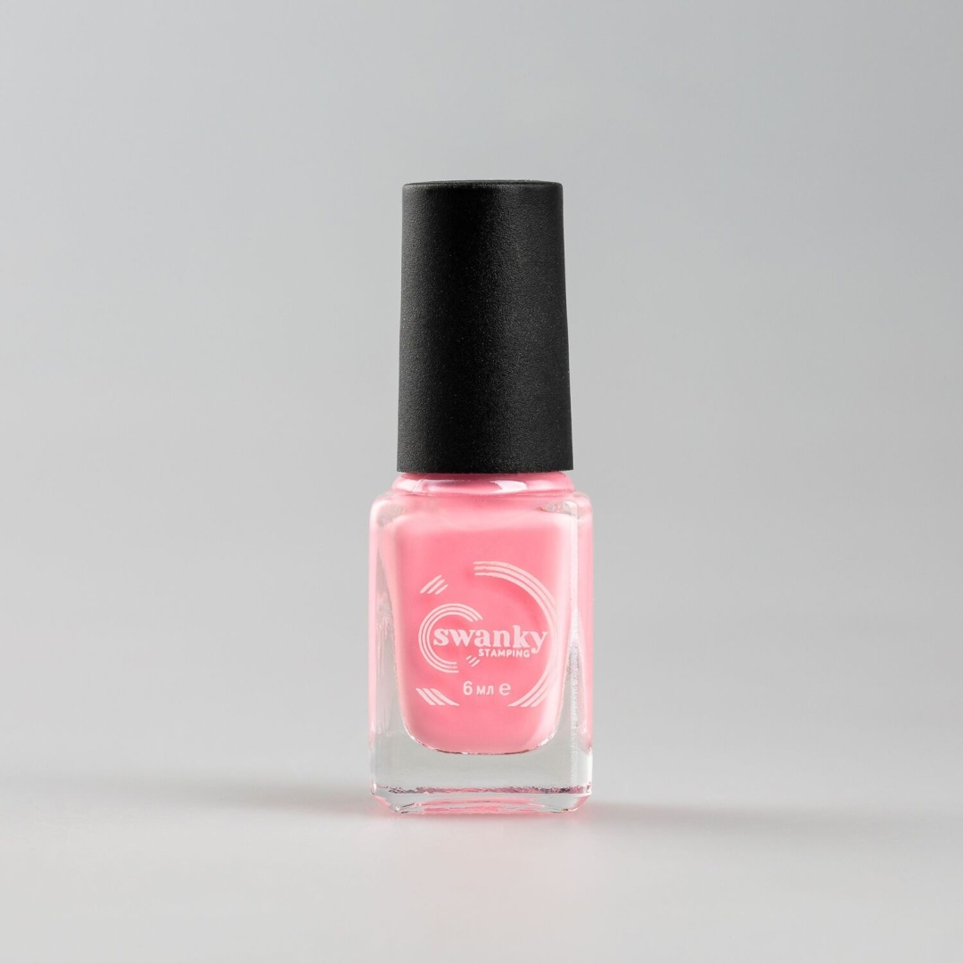 Swanky Stamping Лак для стемпинга S13 Светло-розовый 6 мл