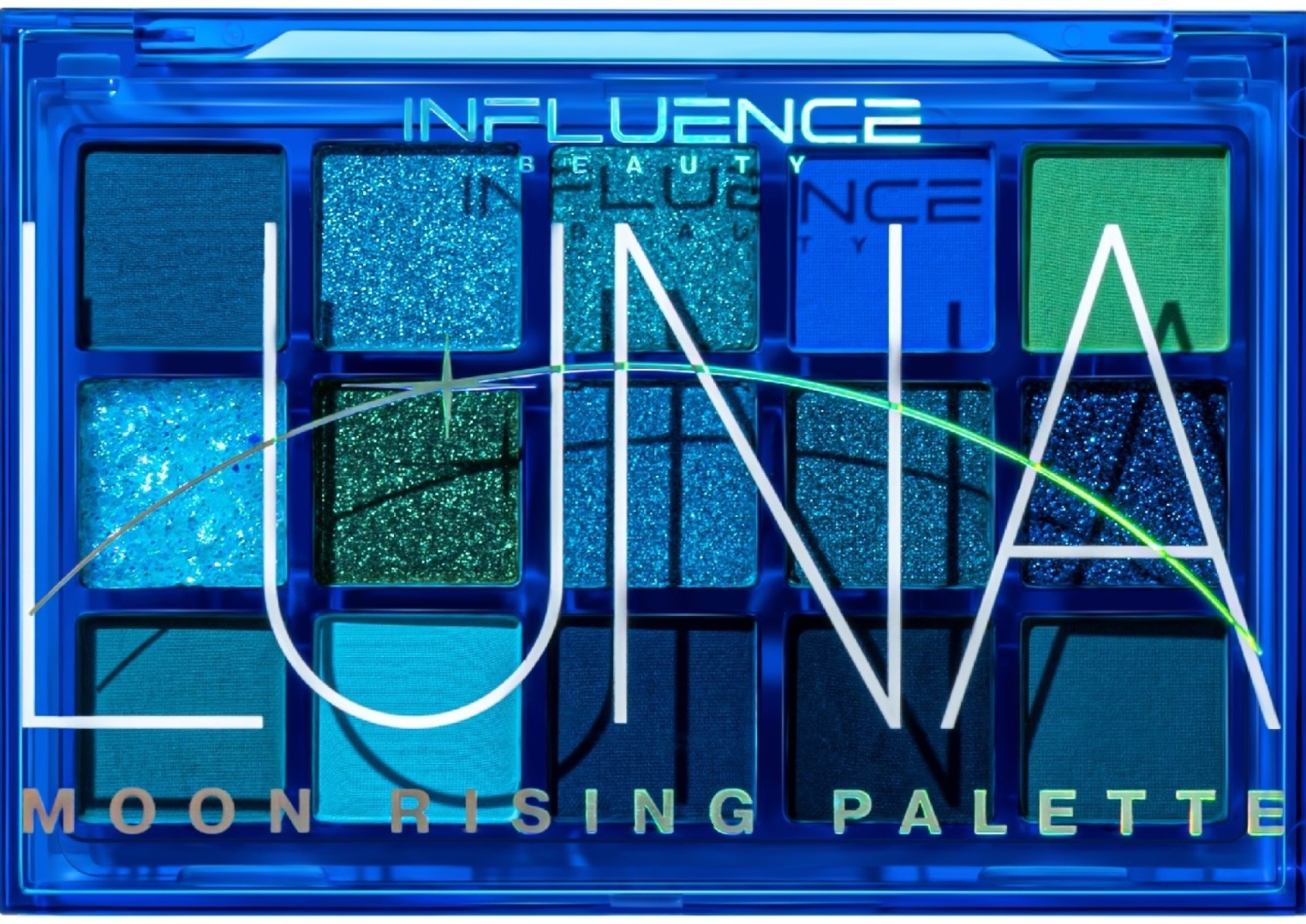 Influence тени прессованные Luna Rising Palette Moon