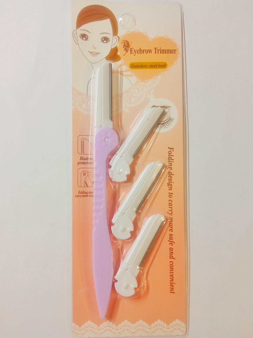 Aimini Eyebrow бритвенный станок 1 шт + сменные кассеты 3 шт