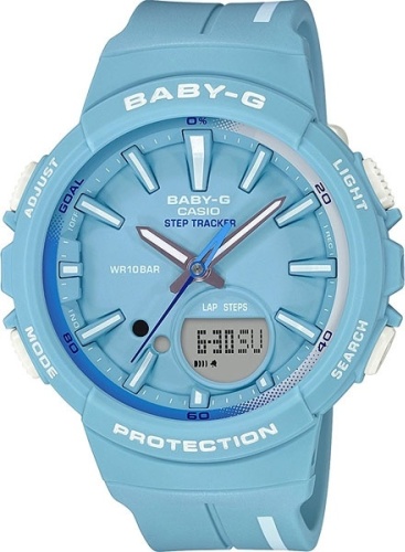 Кварцевые CASIO Baby-G BGS-100RT-2ADR пластик