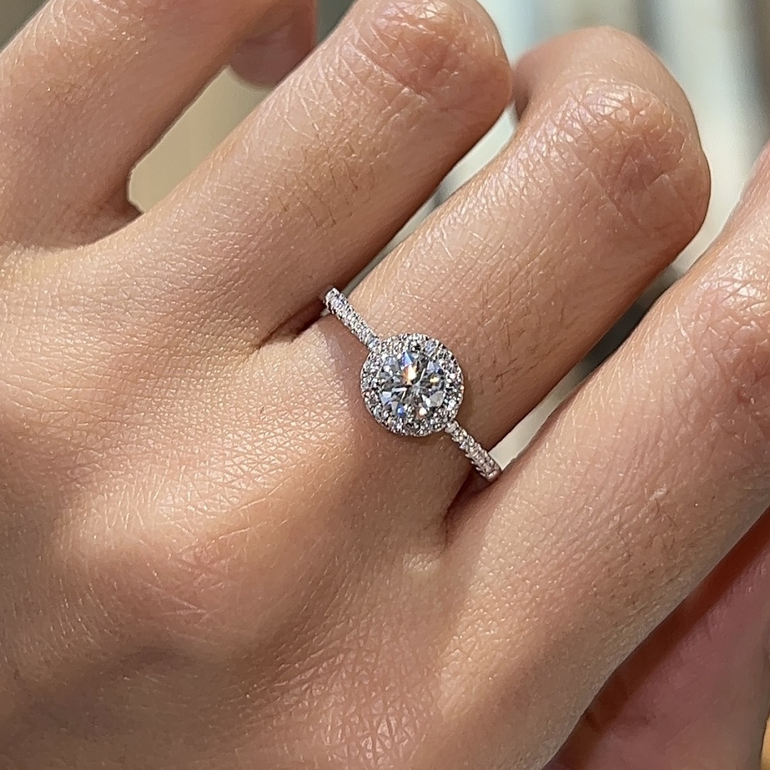 Ipekyolu Jewellery 0.5 карат 1330/270923AY размер 17 вес 2 г серебро, муассанит